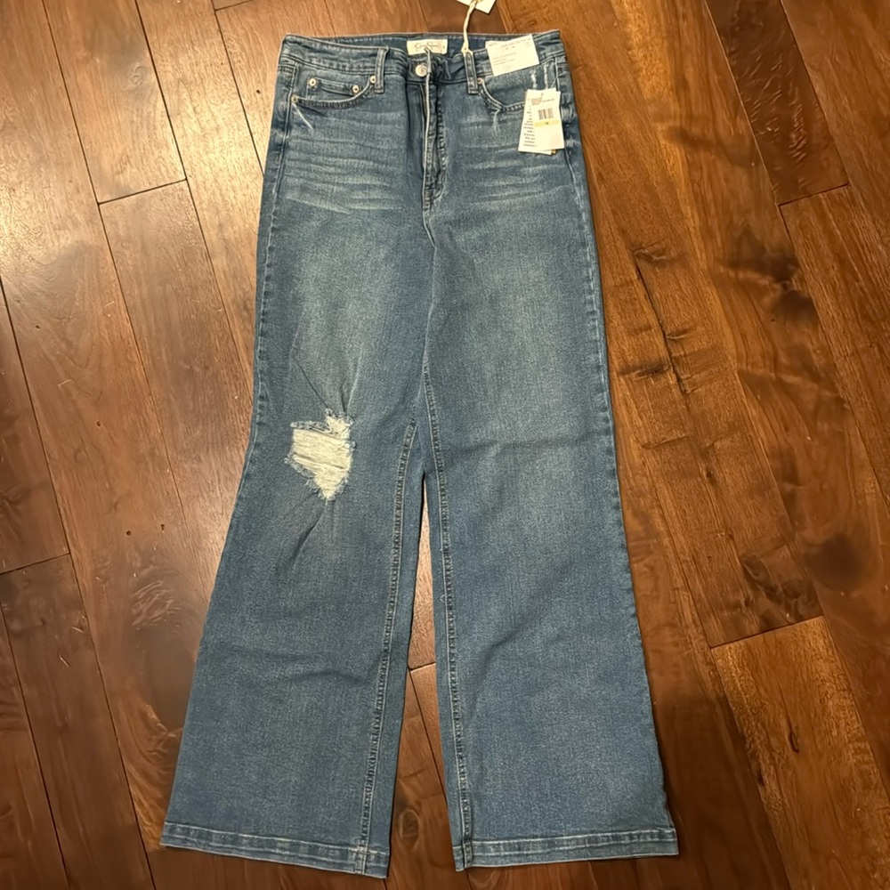 Brand new with tags Jessica Simpson jeans. High rise, wide leg